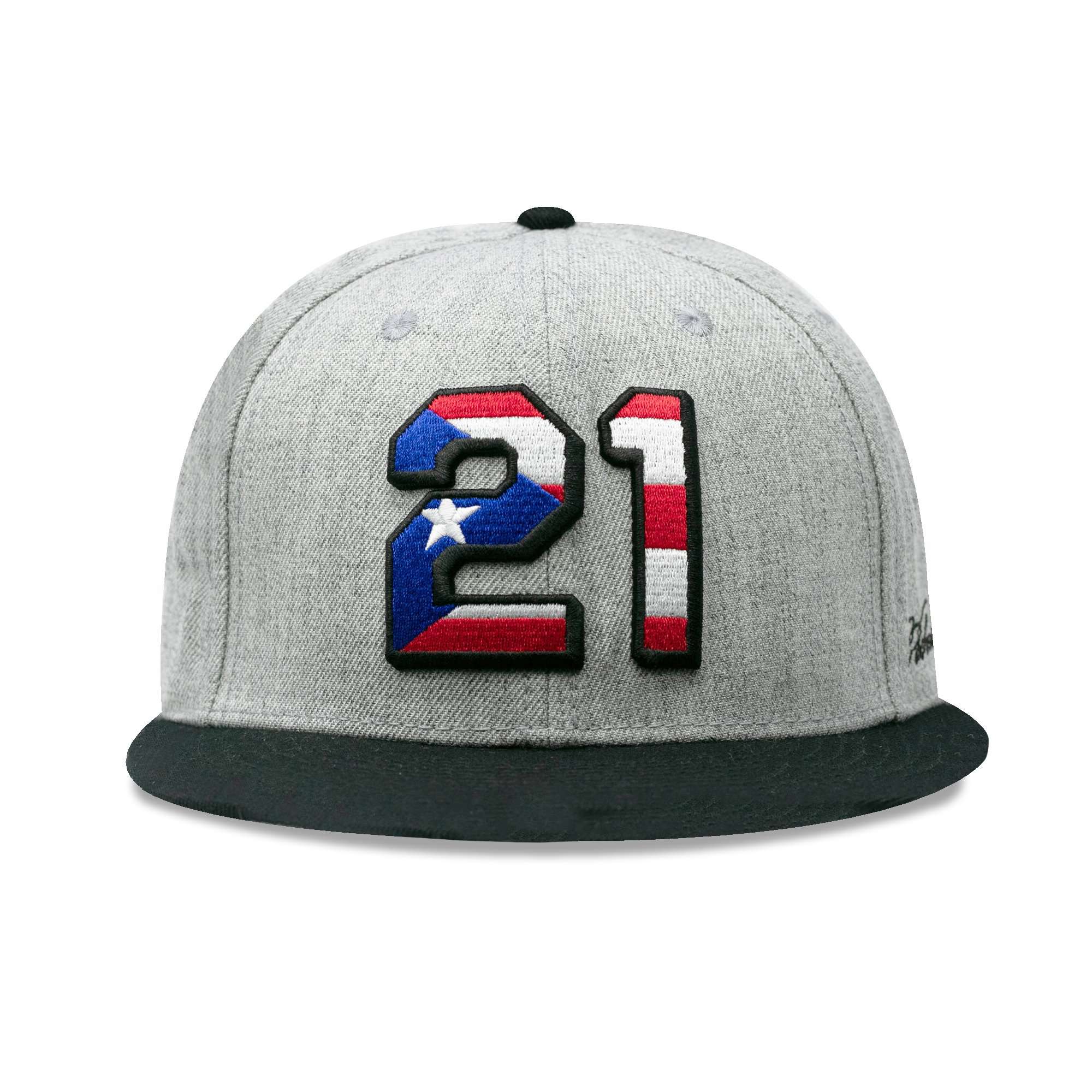 Men's Puerto Rico Baseball Caps,Roberto Clemente #21 World Game Classic Hats