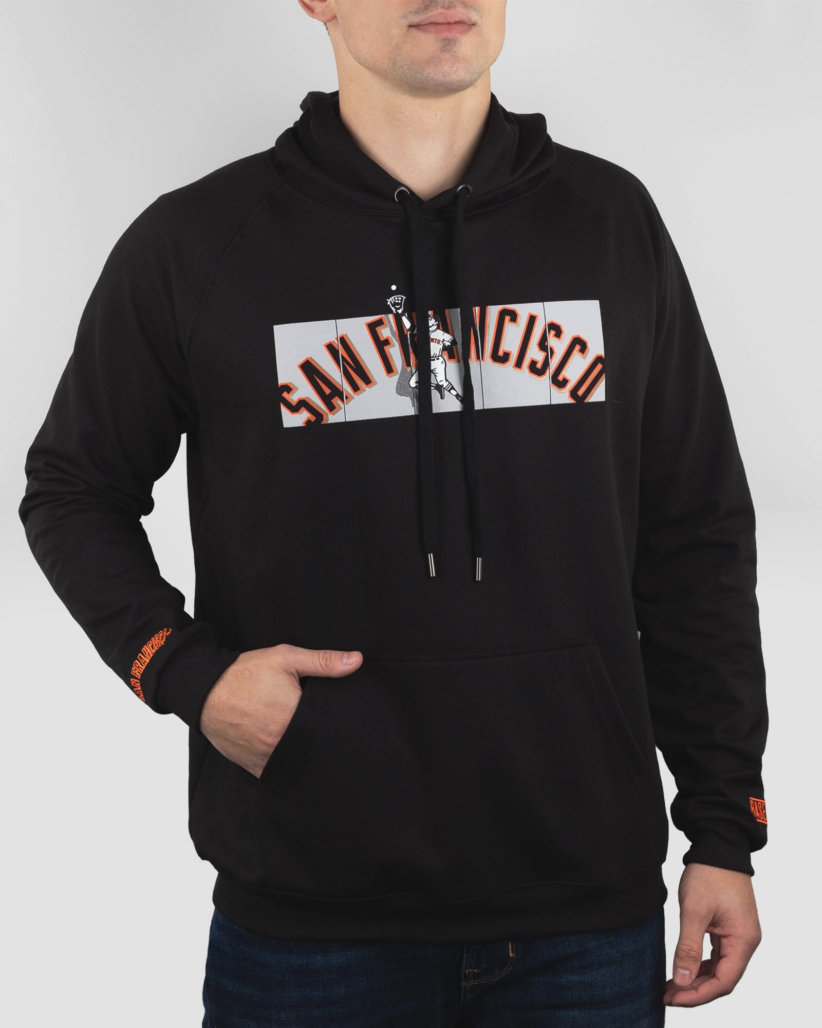 San Francisco Giants Custom Number And Name AOP MLB Hoodie Long