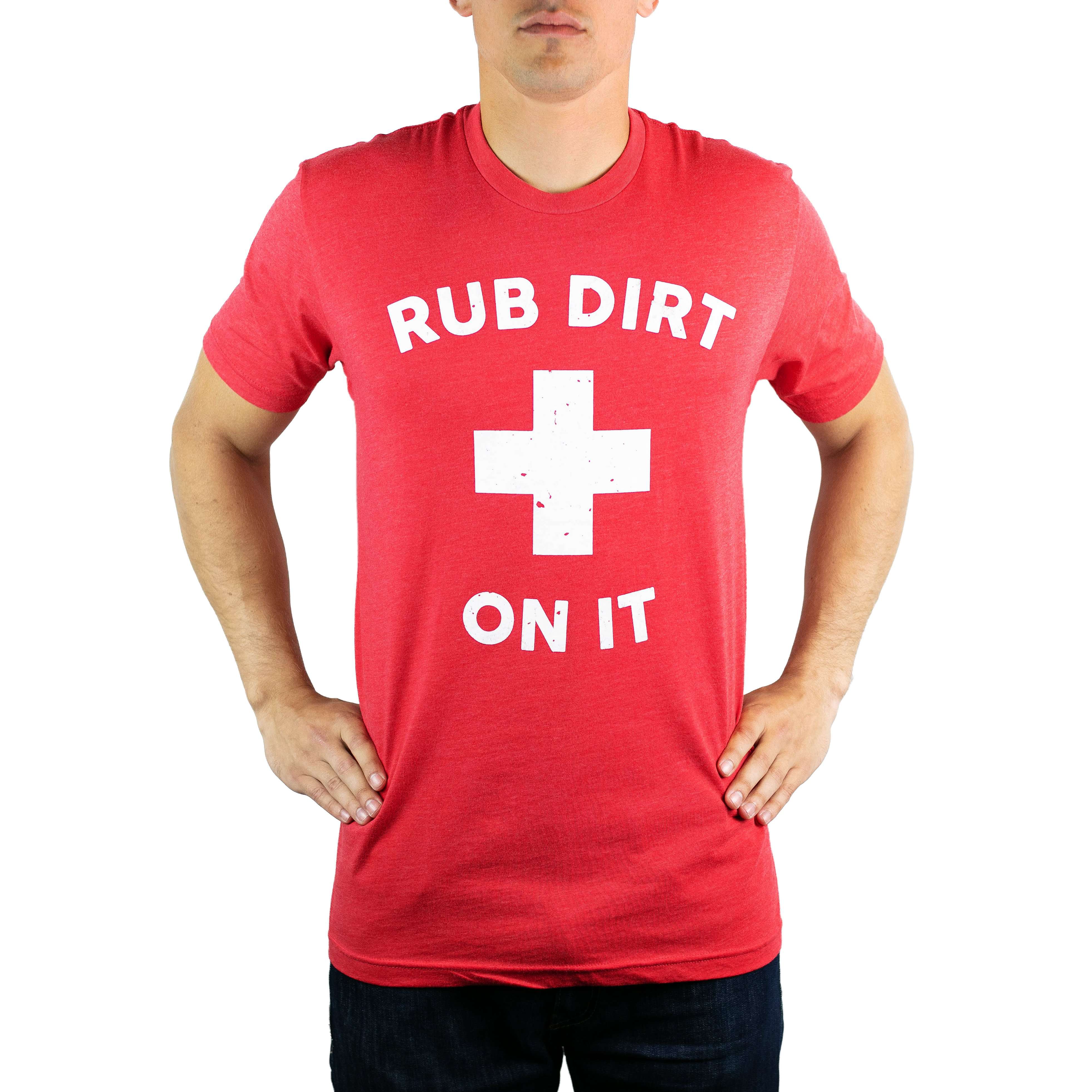Rub Some Dirt On It Baseball lovers, Cute Baseball Mom Unisex T-shirt