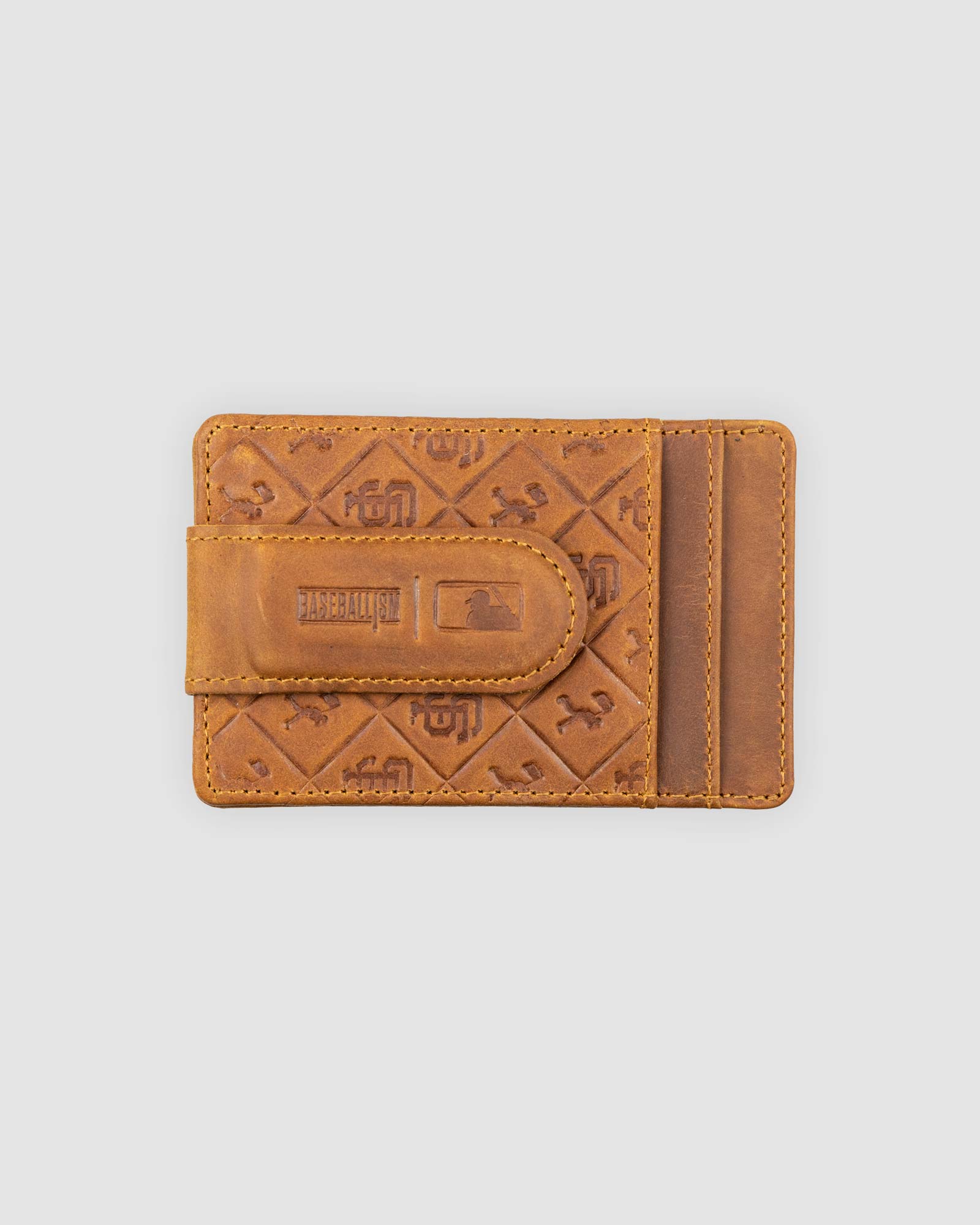 Embossed Leather Mini Wallet French Style Style CC, ID, Coin