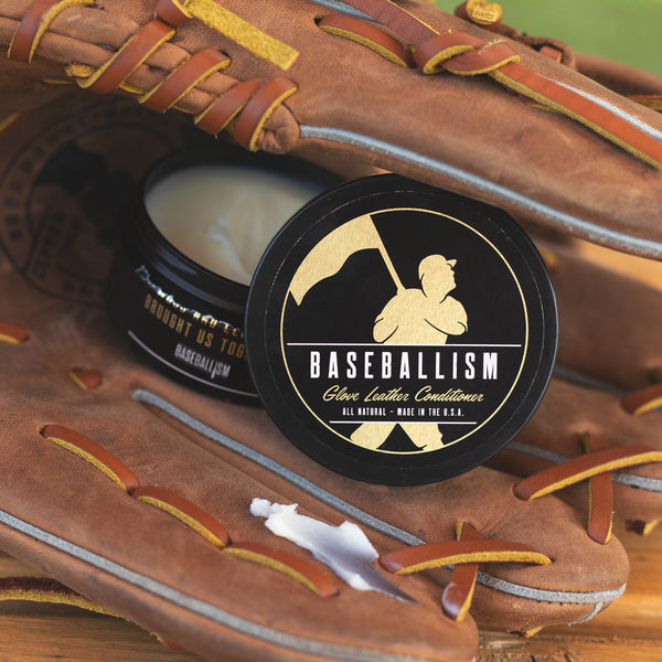 Cómo: usar el acondicionador de cuero para guantes de Baseballism