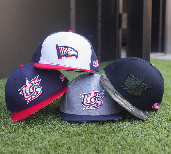 Colección de gorras Baseballism x USA Baseball primera edición