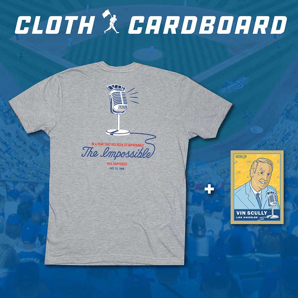 Baseballism x Vin Scully Cloth & Cardboard Pack Release