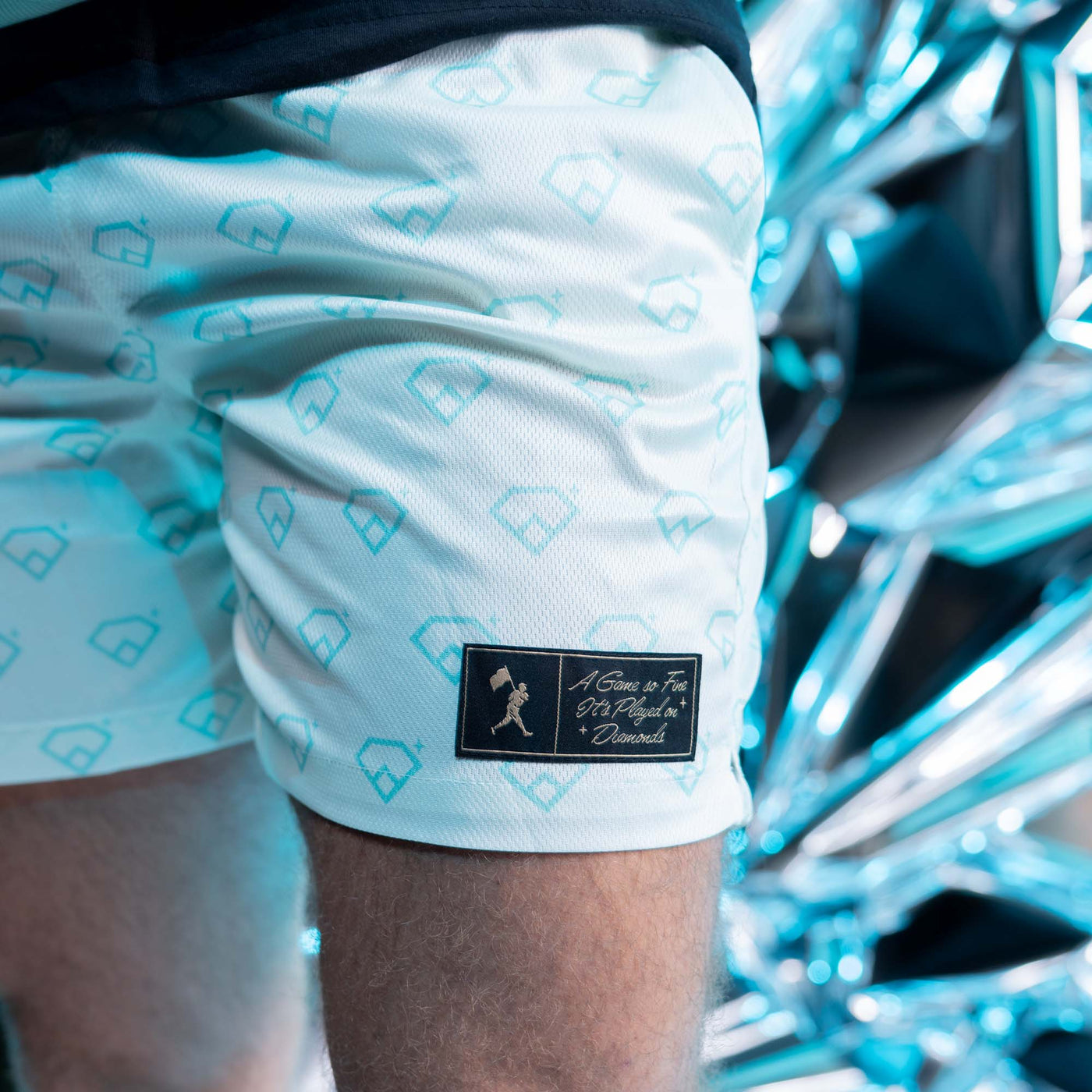 A Game So Fine Diamond Air Mesh Shorts