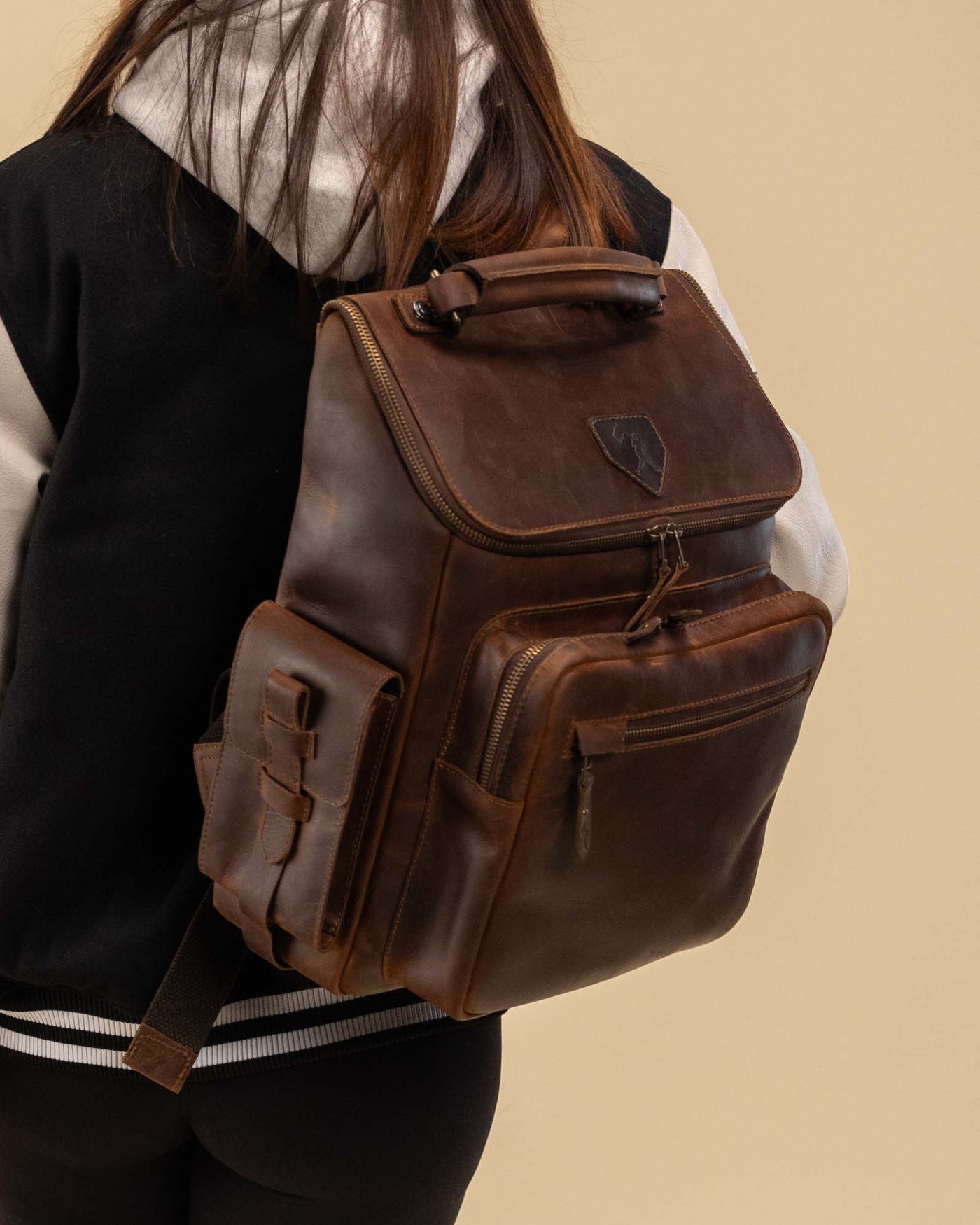 Gehringer Glove Leather Backpack