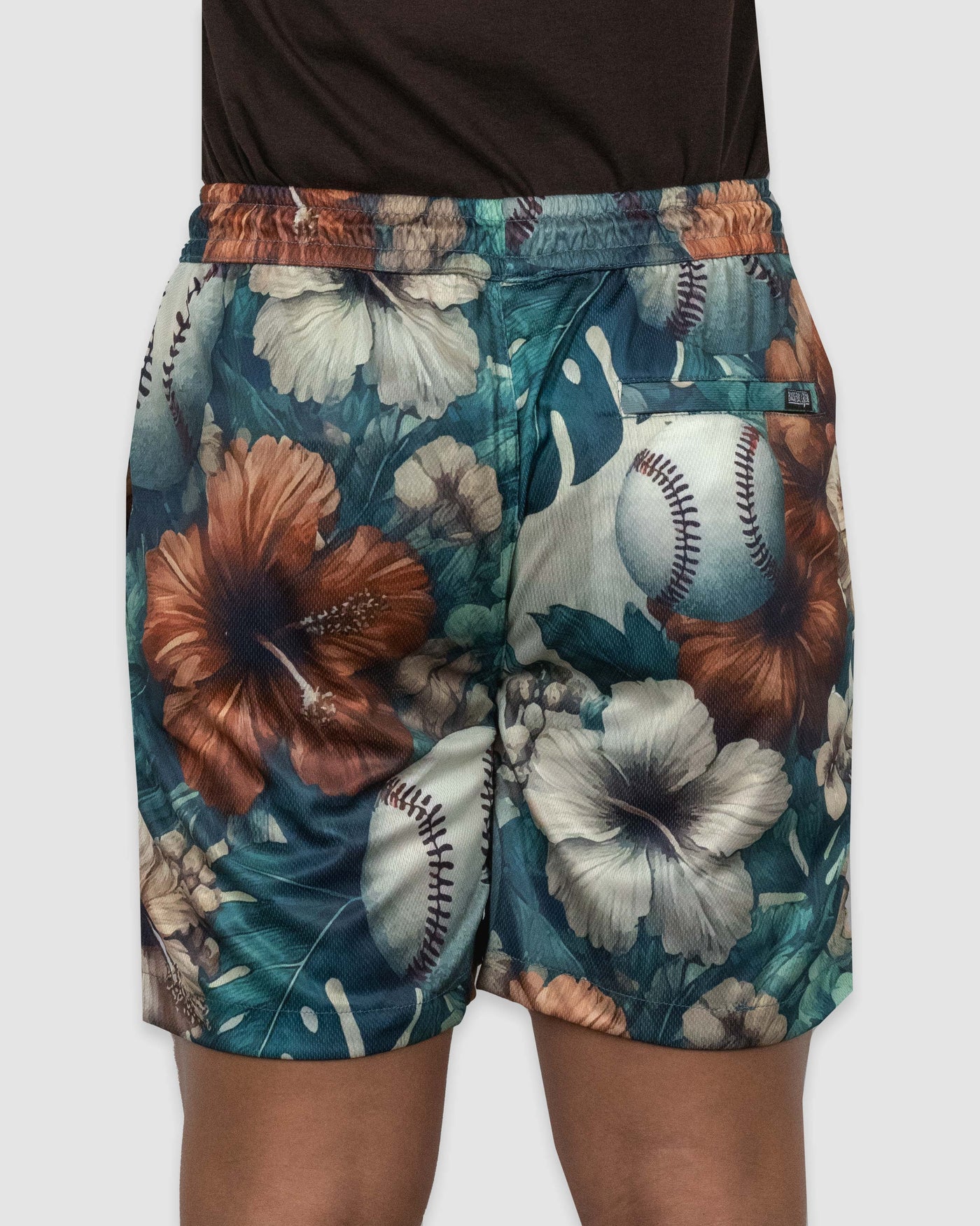 Aloha Ball Diamond Air Mesh Shorts