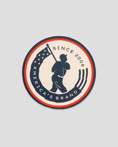 America's Brand Sticker - Baseballism Online