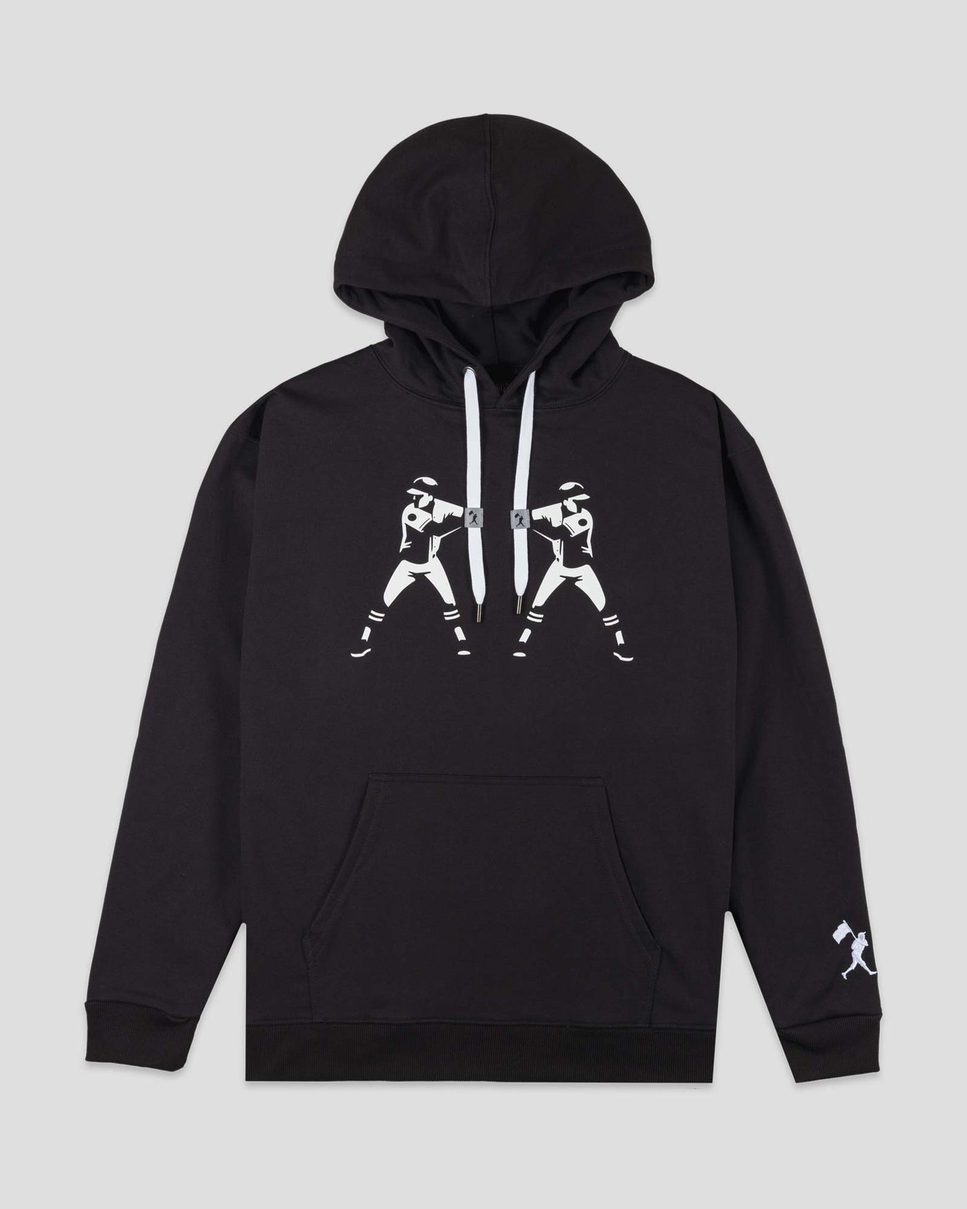 Back to Back Jacks Hoodie - Black