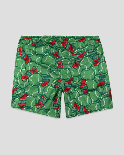 Doubles and Bubbles Diamond Air Mesh Shorts - Walk-Off Watermelon