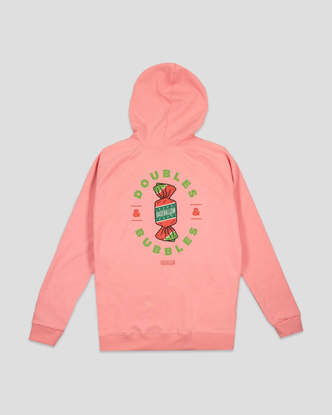 Doubles and Bubbles Hoodie - Walk-Off Watermelon