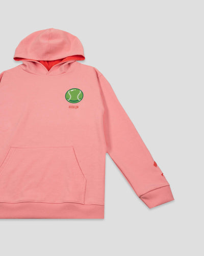 Doubles and Bubbles Hoodie (Walk-Off Watermelon) - Youth