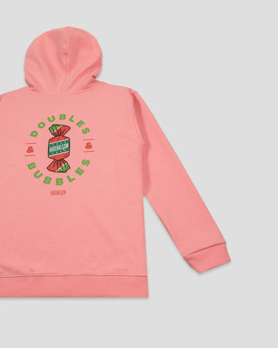 Doubles and Bubbles Hoodie (Walk-Off Watermelon) - Youth