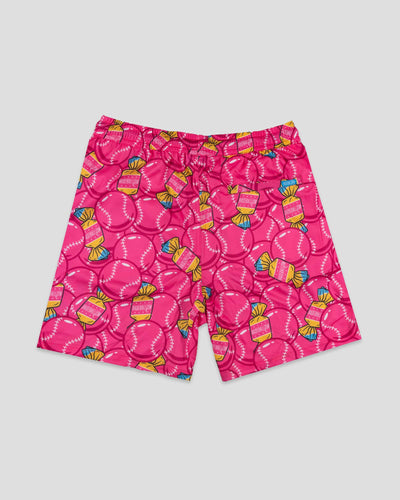 Doubles and Bubbles Diamond Air Mesh Shorts