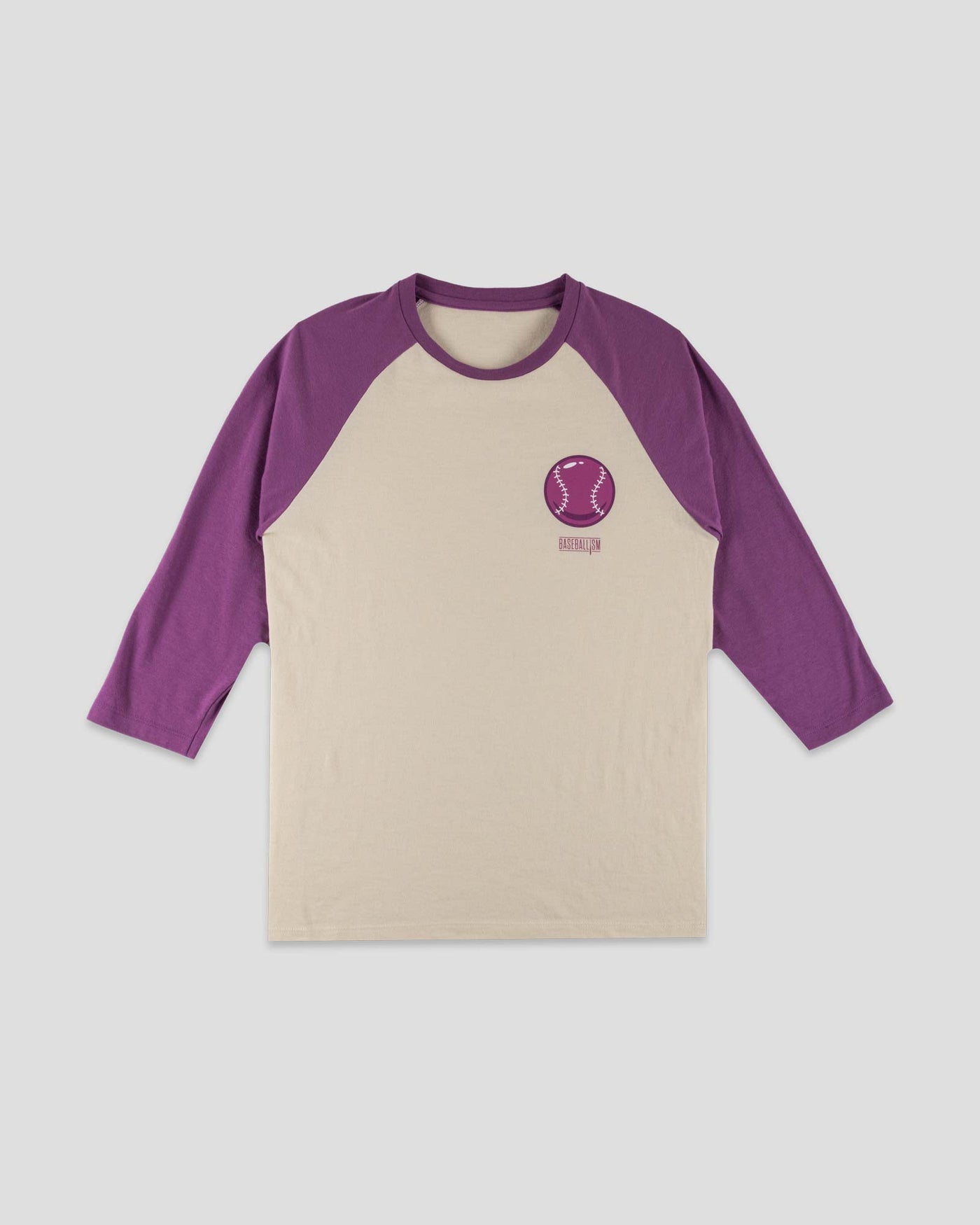 Doubles and Bubbles Women's 3/4 Sleeve - Gottem' Grape