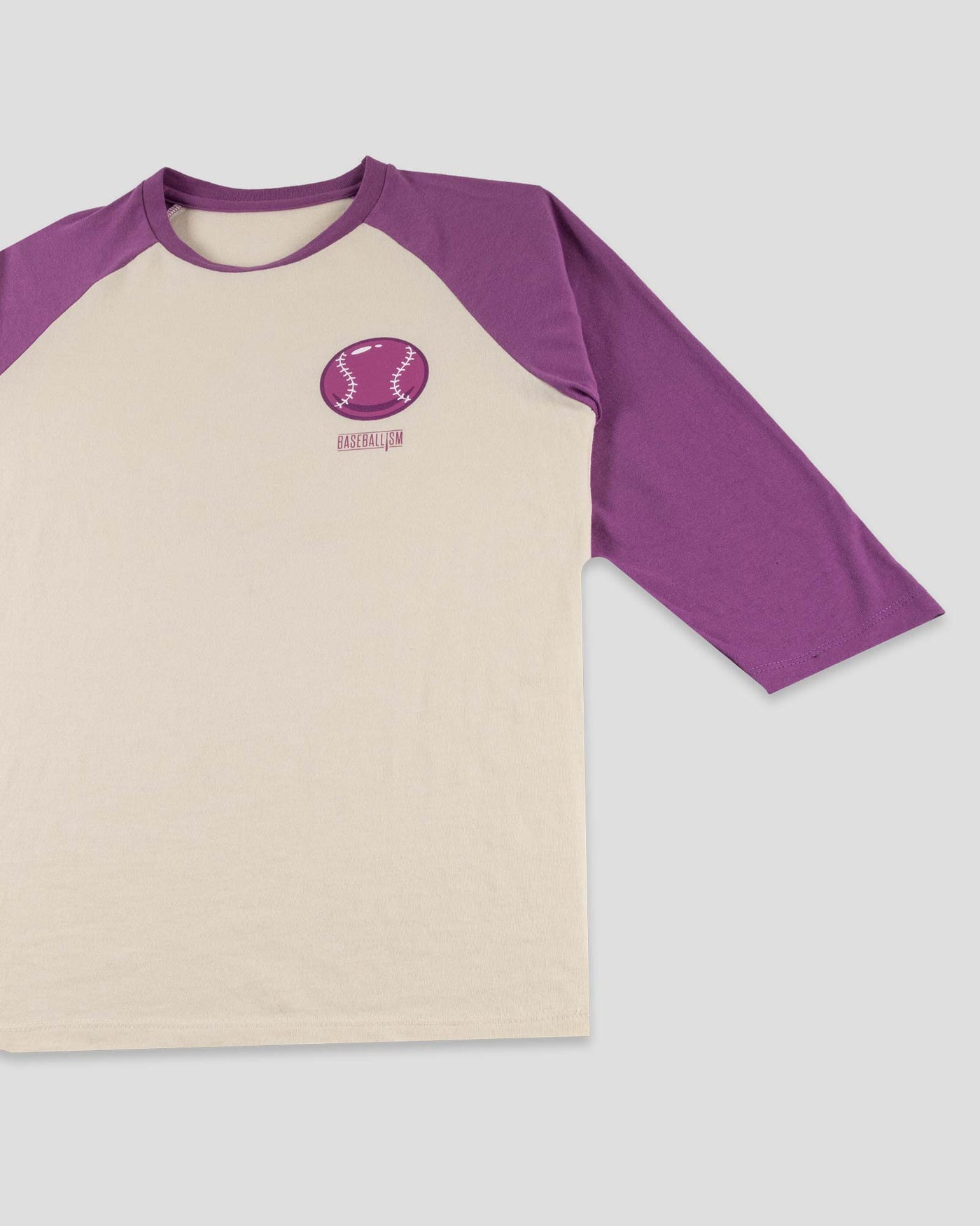 Doubles and Bubbles Women's 3/4 Sleeve - Gottem' Grape