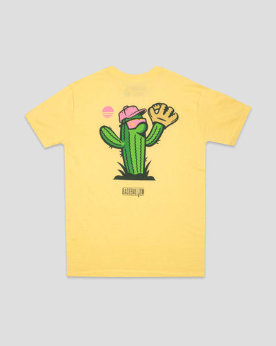 Spring Ball Cactus T-Shirt - Yellow