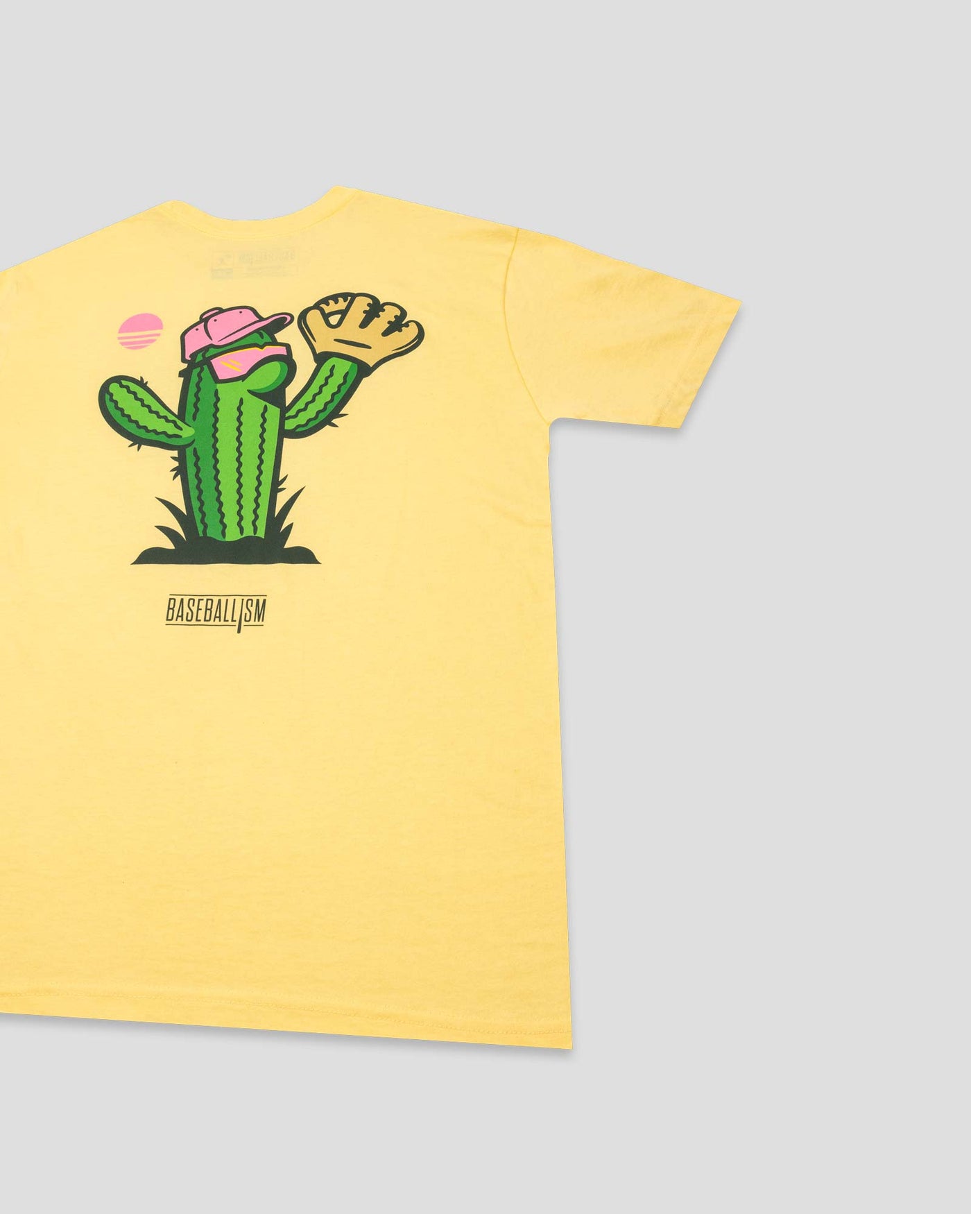 Spring Ball Cactus T-Shirt - Yellow