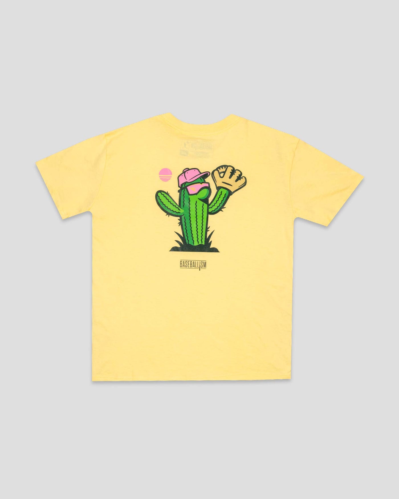 Spring Ball Cactus T-Shirt (Yellow) - Youth