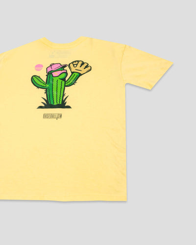 Spring Ball Cactus T-Shirt (Yellow) - Youth