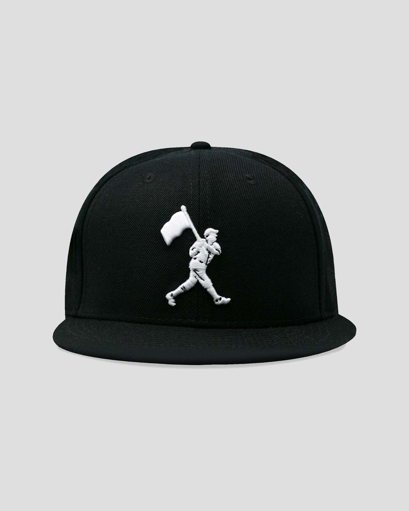 Flag Man Cap - Black and White - Baseballism Online