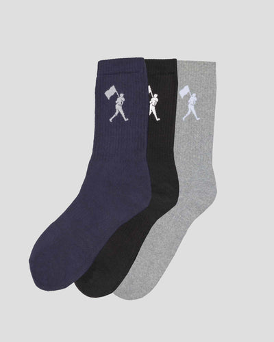 Flag Man Basic Sock Pack - 3 Pairs