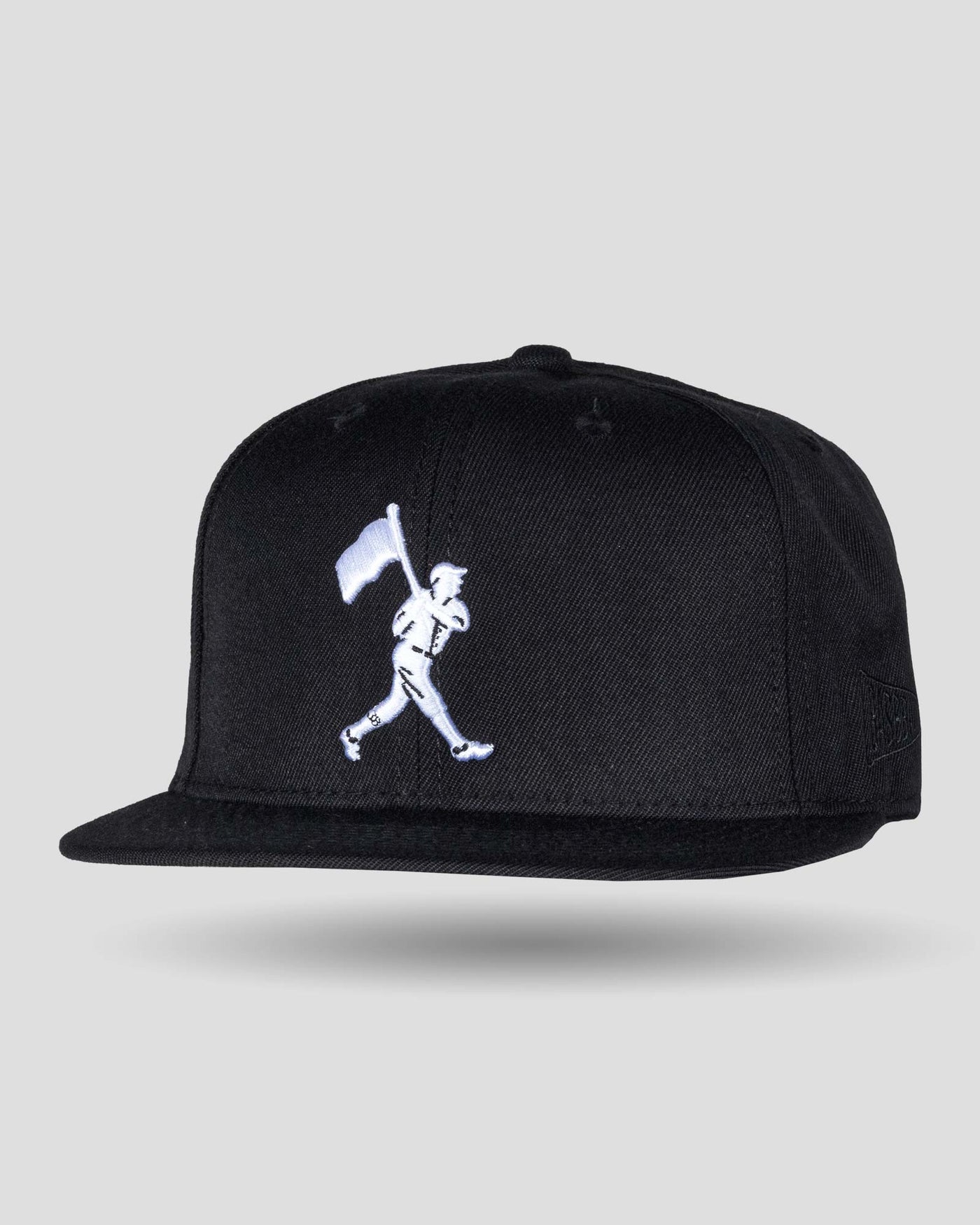 Flag Man Cap - Black and White - Baseballism Online