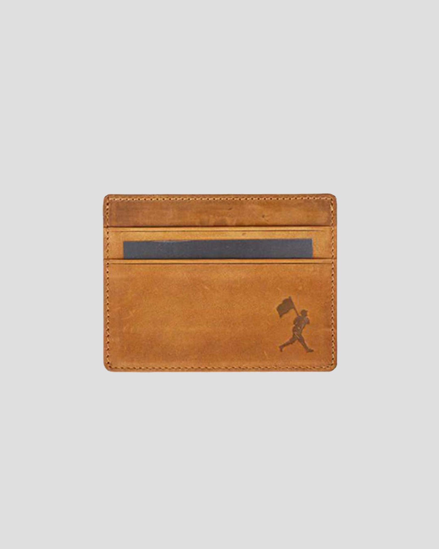 Flag Man Cardholder Wallet - Glove Leather - Baseballism Online