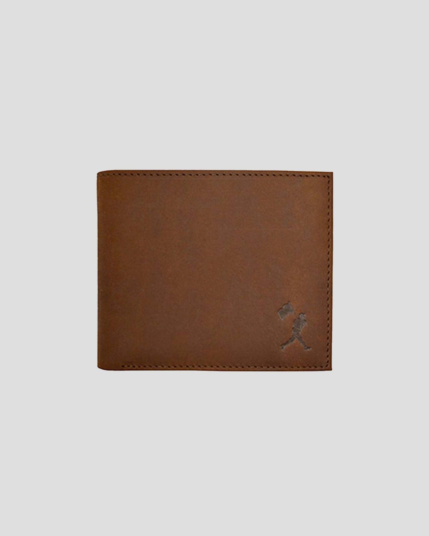 Flag Man Scorebook Bifold Wallet - Glove Leather - Baseballism Online