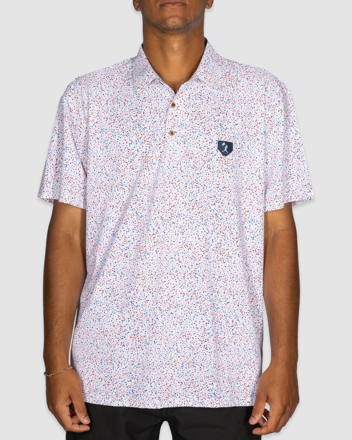 Home Plate Splatter - Four Hitter Polo