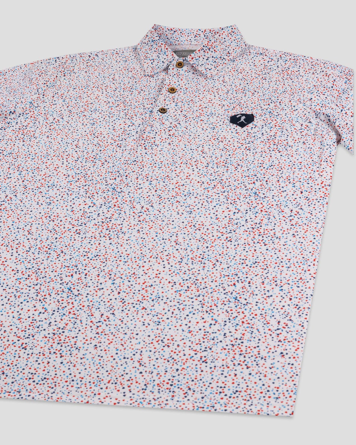 Home Plate Splatter - Four Hitter Polo