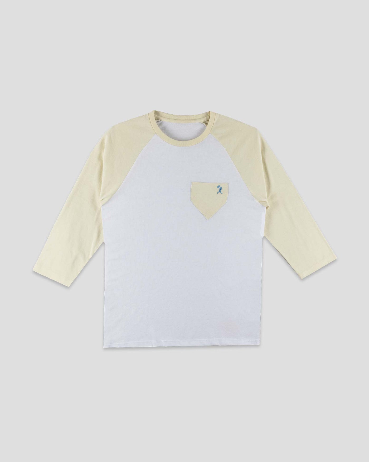 Homeplate Pocket Womens 3/4 Sleeve - Cream