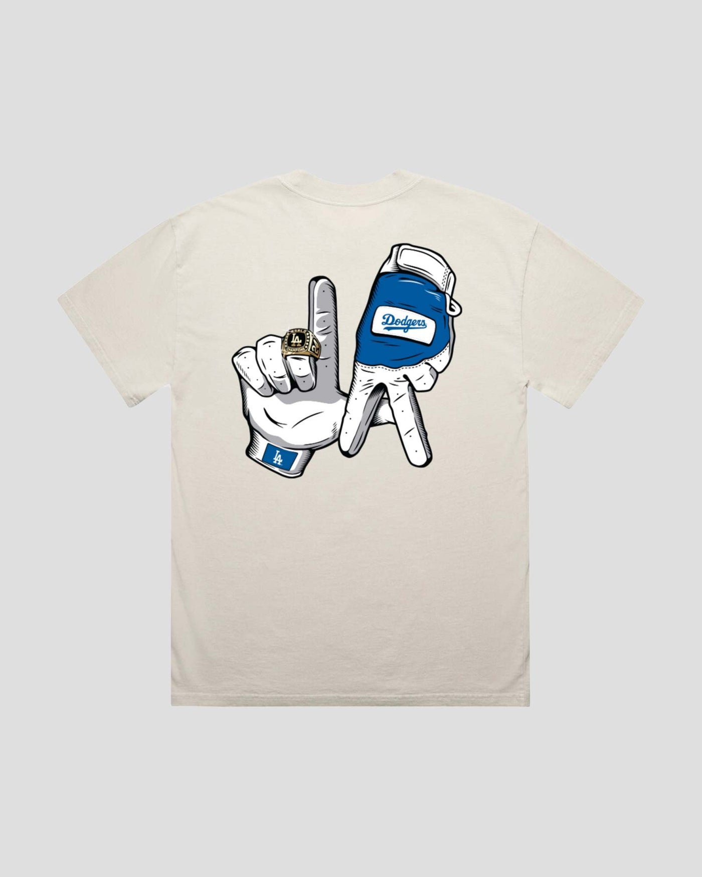 LA Gloves '24 World Series Edition Oversized Cotton Tee - Los Angeles Dodgers (PREORDER SHIP DATE 12/18)