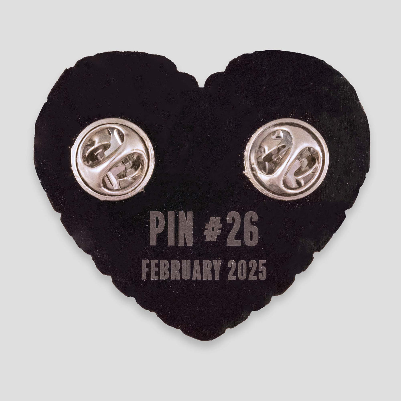 Pin of the Month - February 2025 - Bat Heart