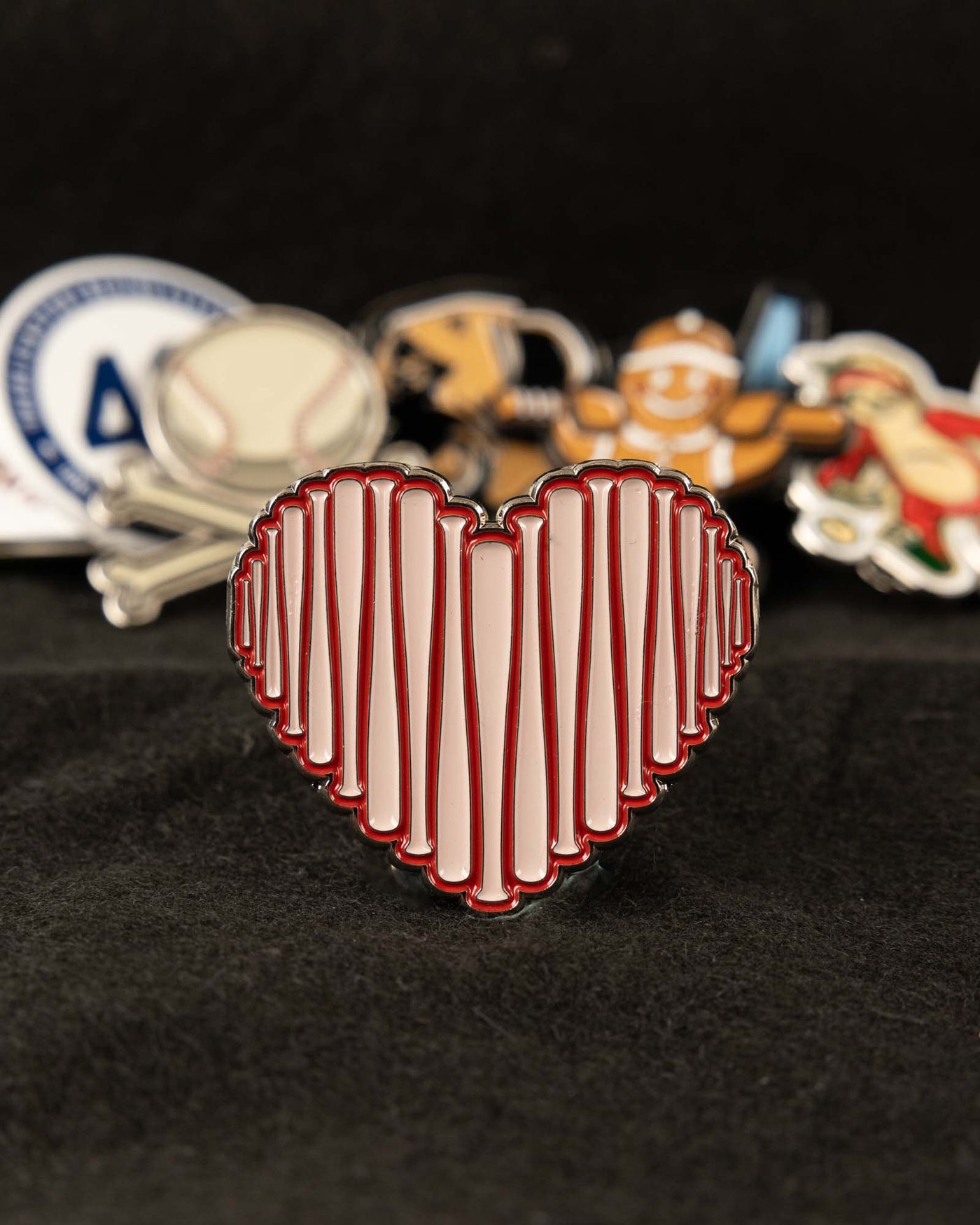 Pin of the Month - February 2025 - Bat Heart