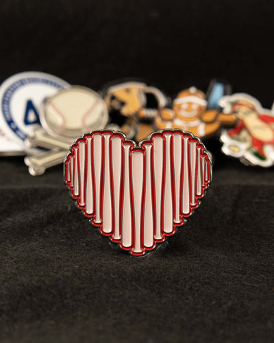 Pin of the Month - February 2025 - Bat Heart