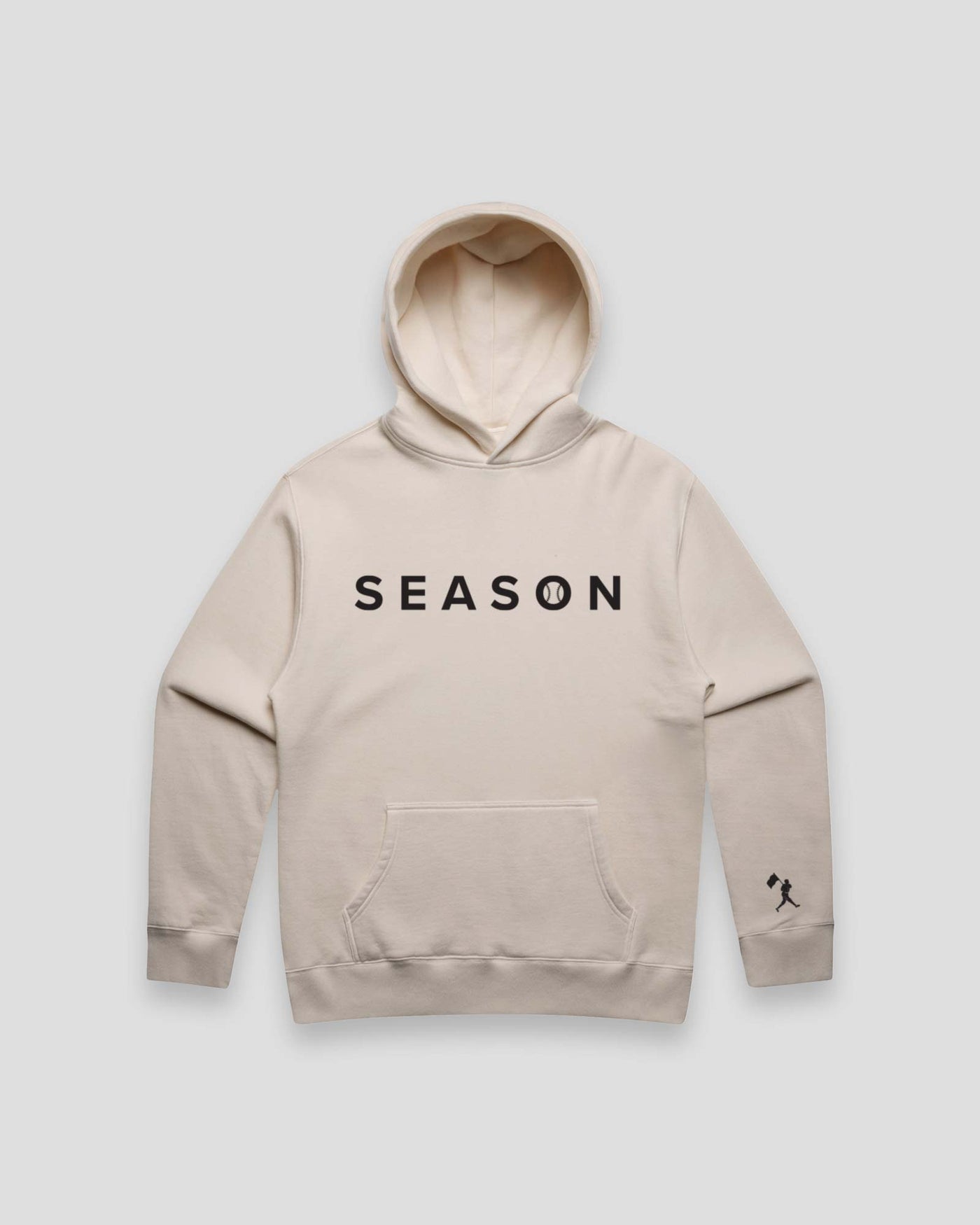 'Tis The Season Hoodie Relaxed Fit Hoodie Faded Chalk Line