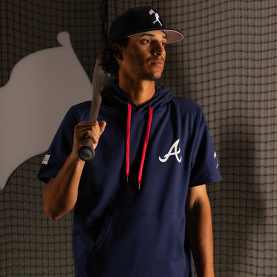 Short Sleeve Hoodie - Atlanta Braves