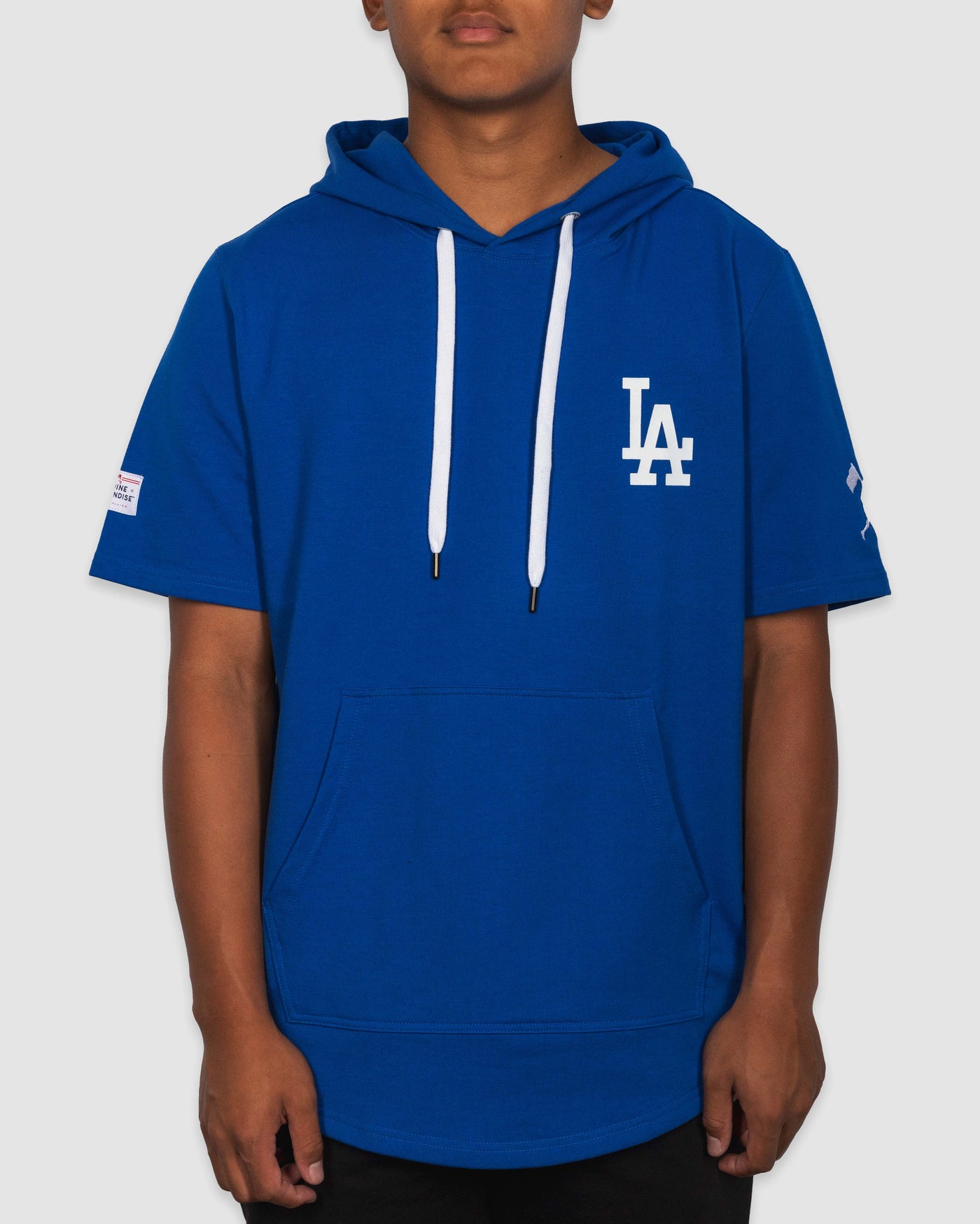 Dodgers short sleeve hoodie sale