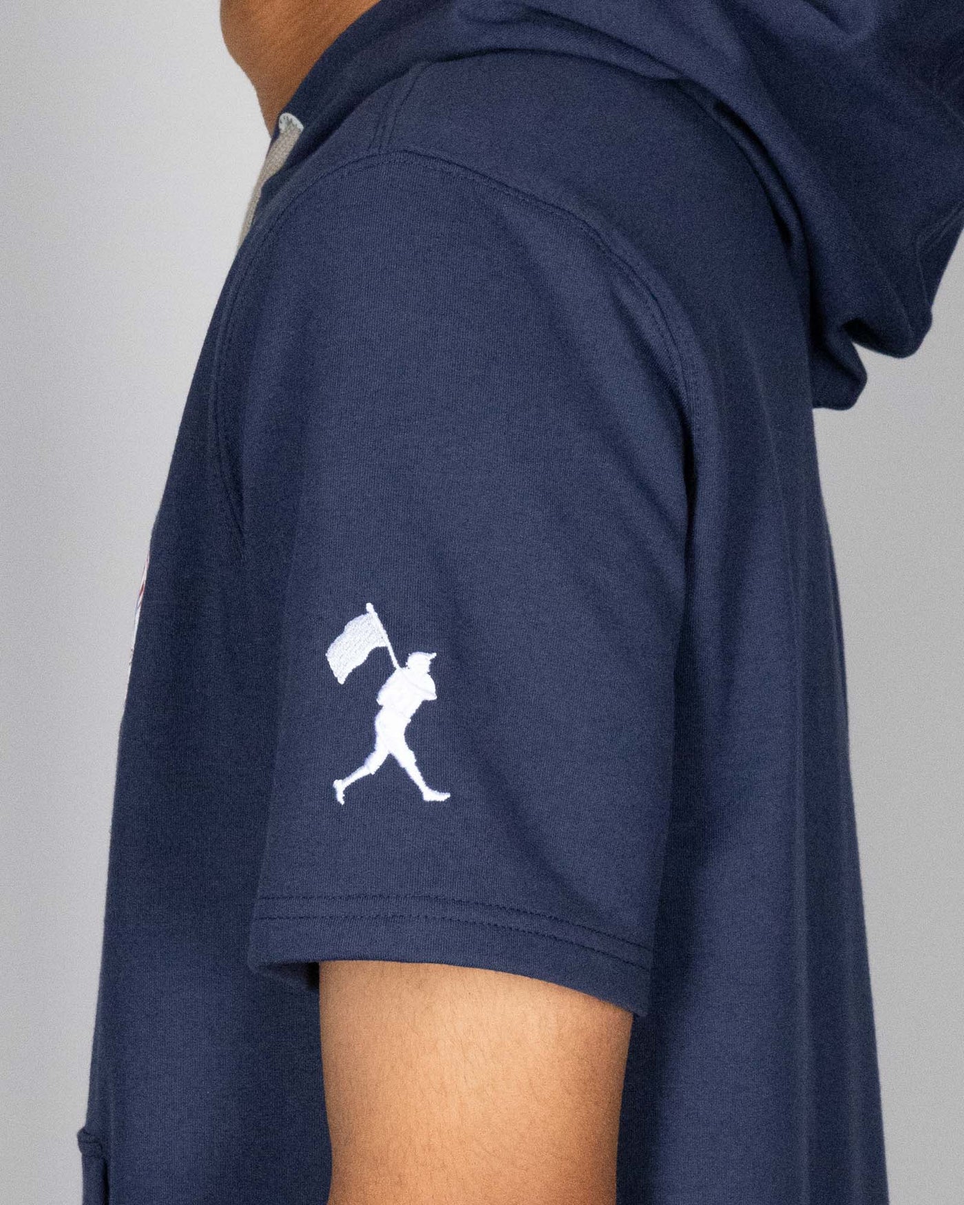 Short Sleeve Hoodie - New York Yankees