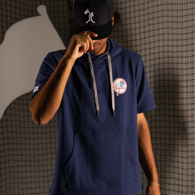 Short Sleeve Hoodie - New York Yankees