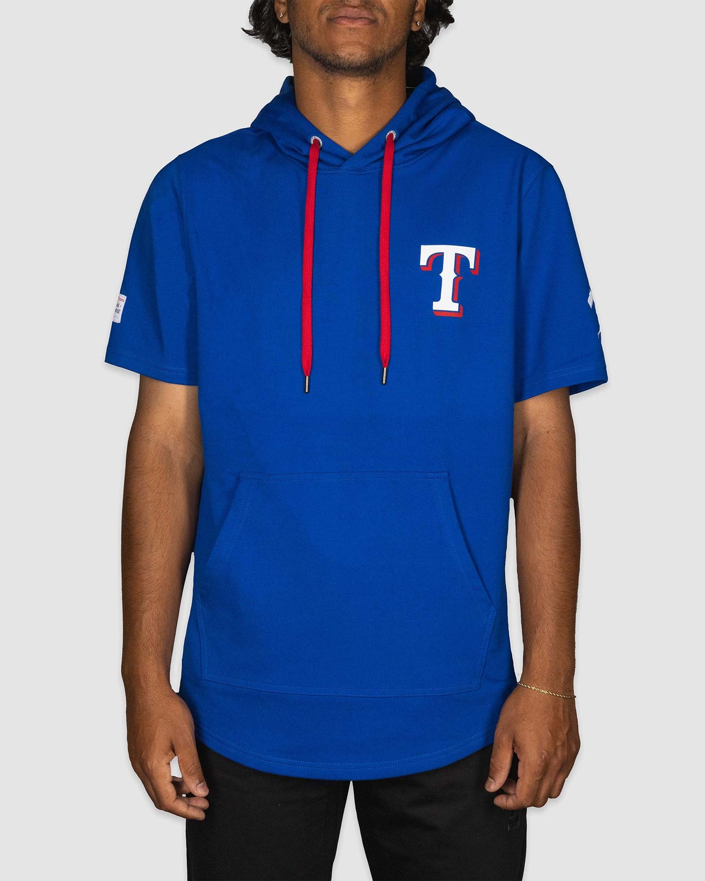 Short Sleeve Hoodie - Texas Rangers