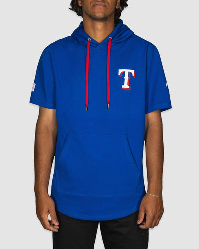 Short Sleeve Hoodie - Texas Rangers