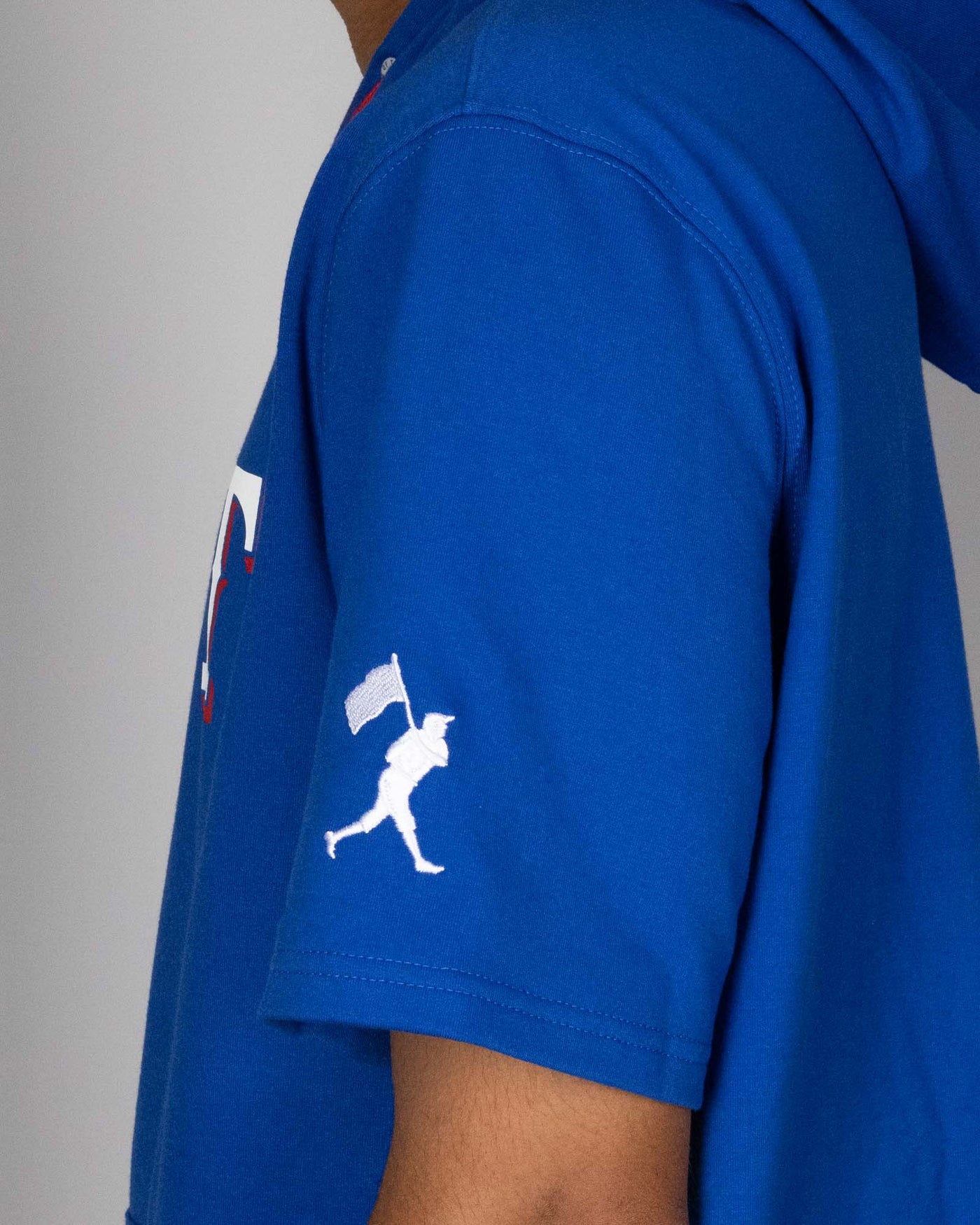 Short Sleeve Hoodie - Texas Rangers