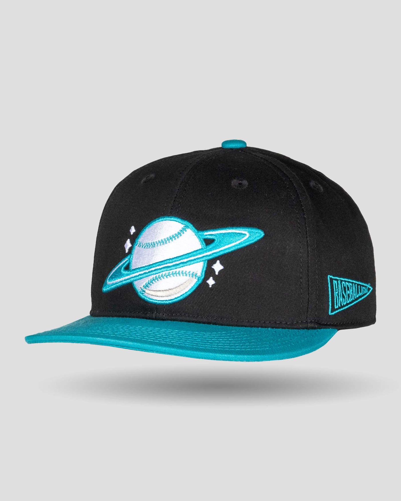 Spaceball Youth Cap - Black and Teal