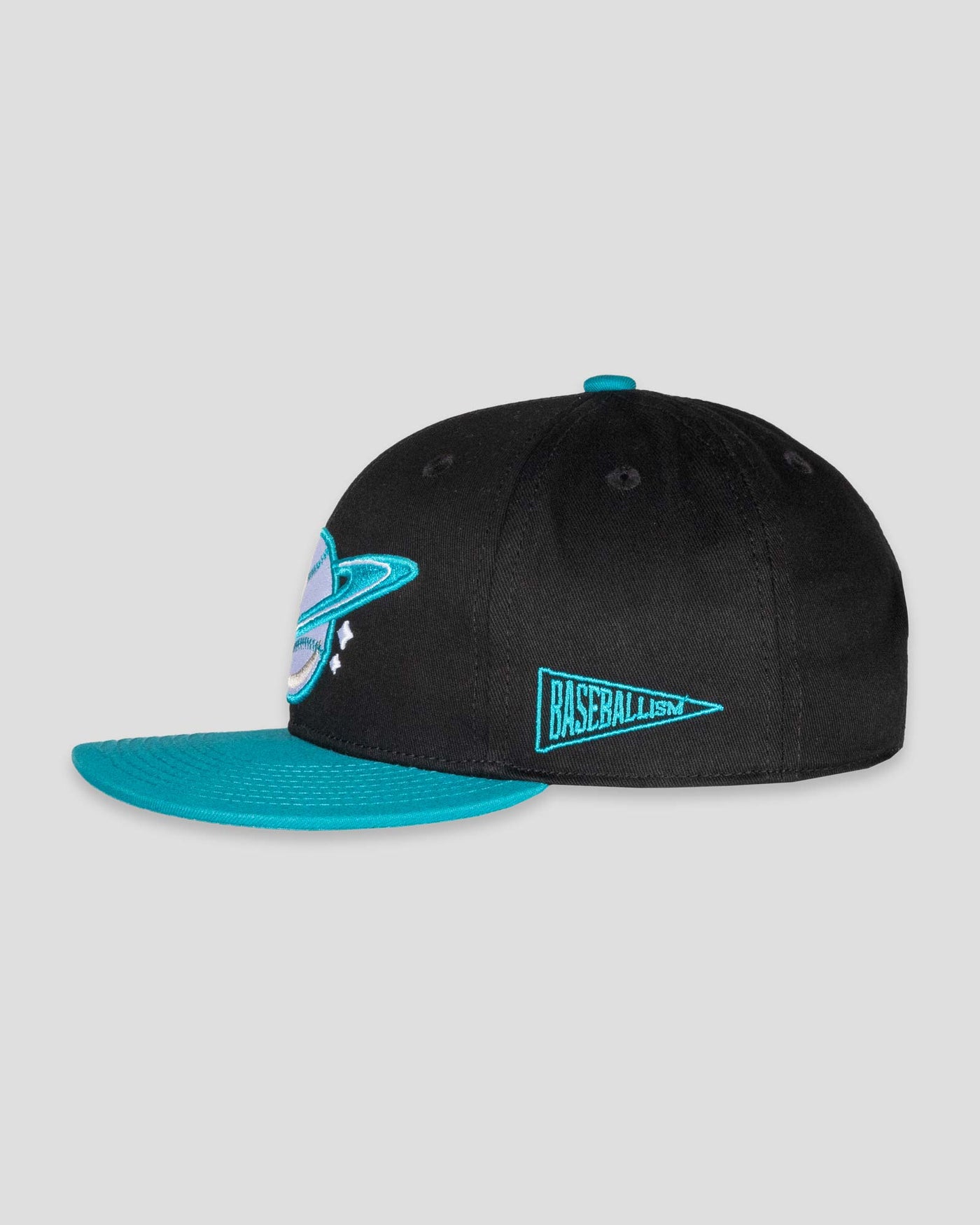 Spaceball Youth Cap - Black and Teal