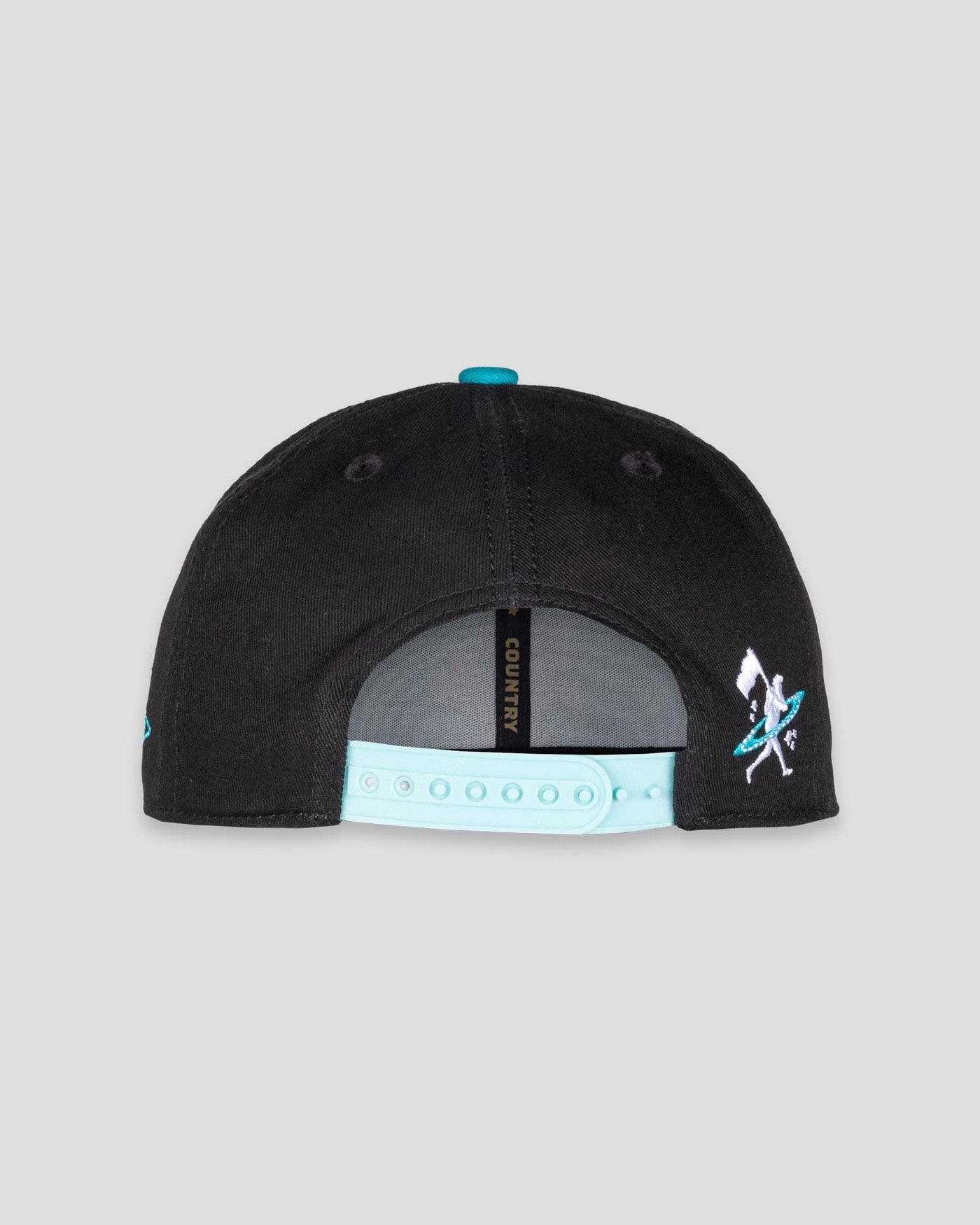 Spaceball Youth Cap - Black and Teal