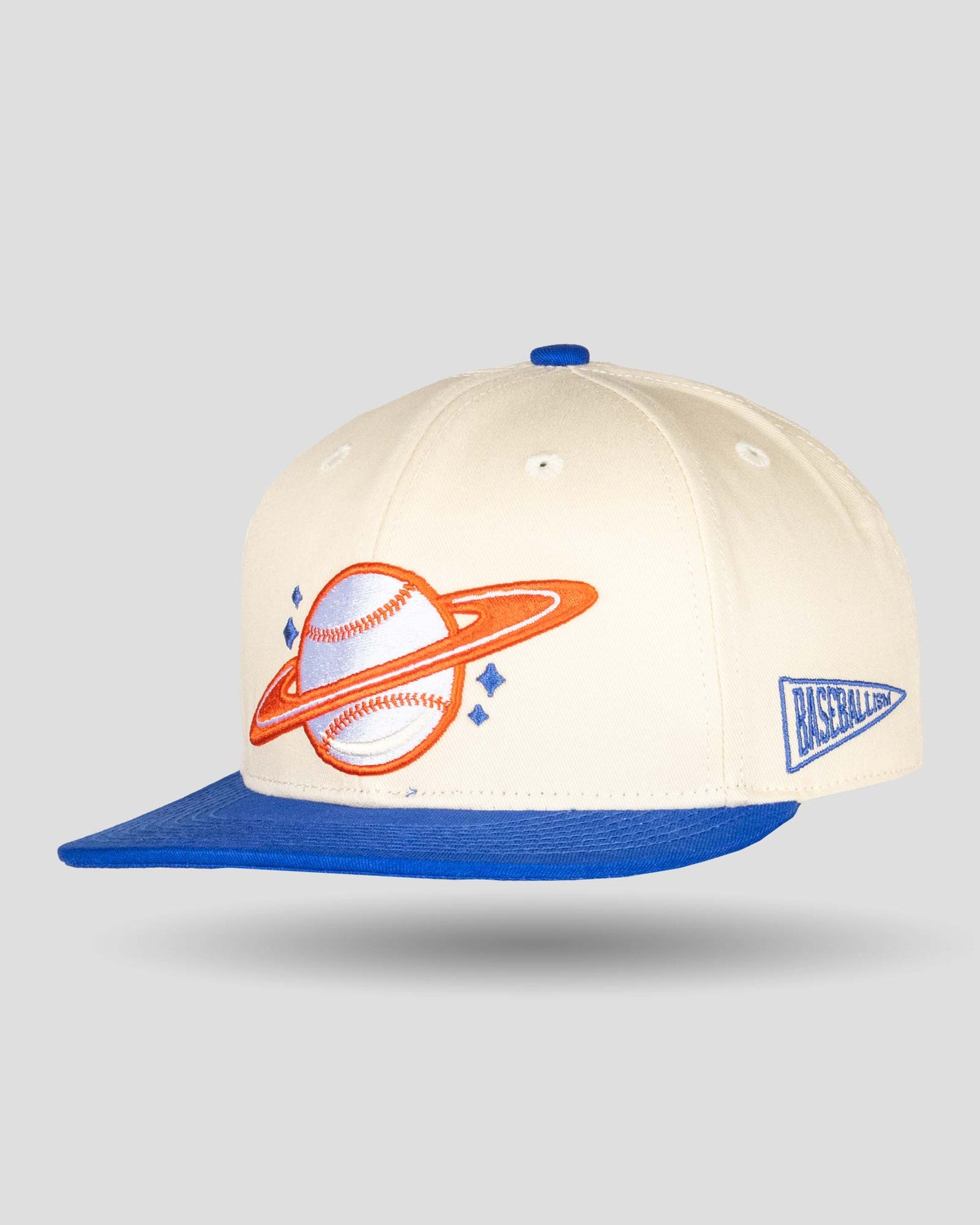 Spaceball Youth Cap - Blue and Orange