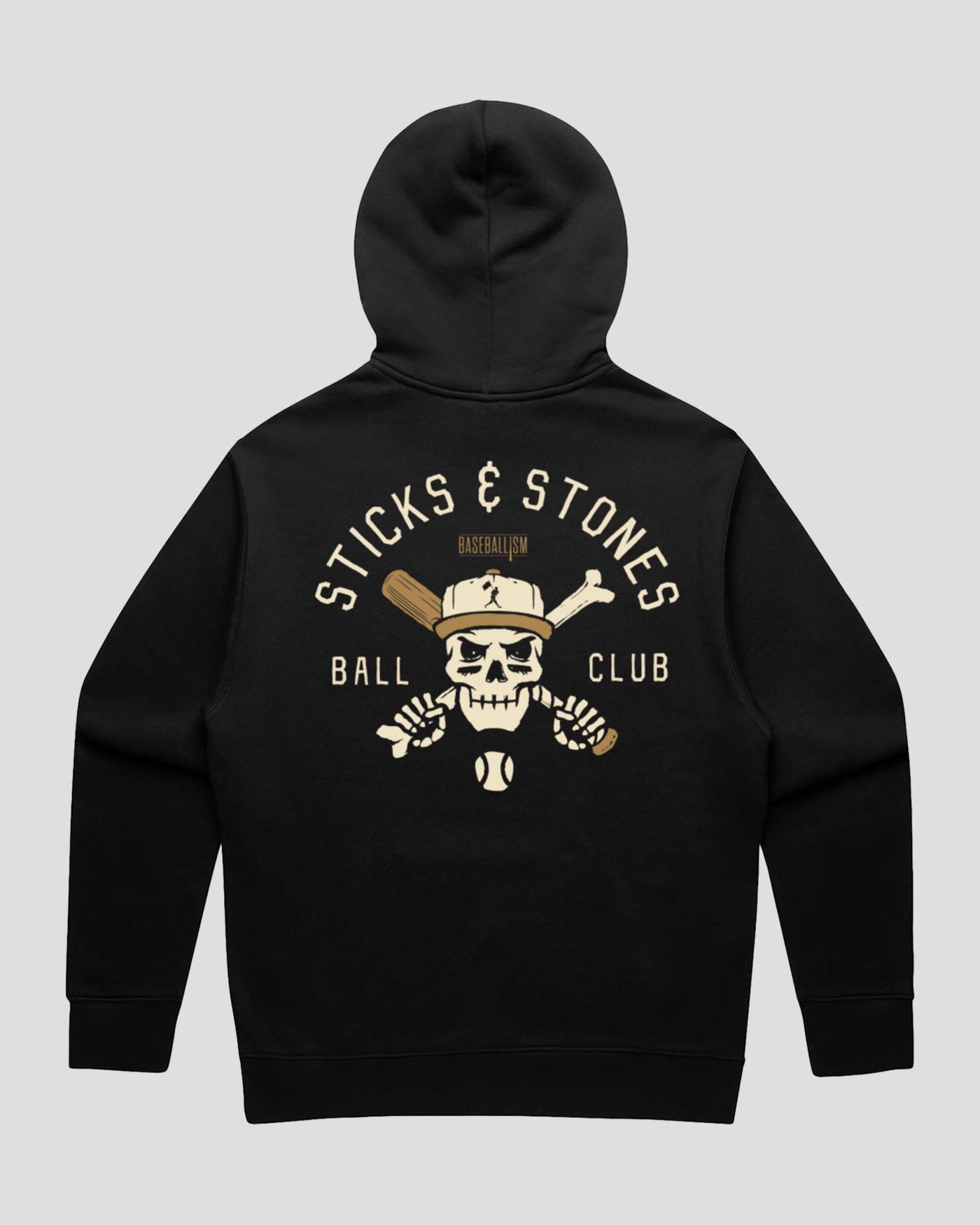 Sticks and Stones Relaxed Fit Hoodie