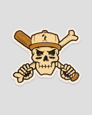 Sticks and Stones Sticker - Baseballism Online