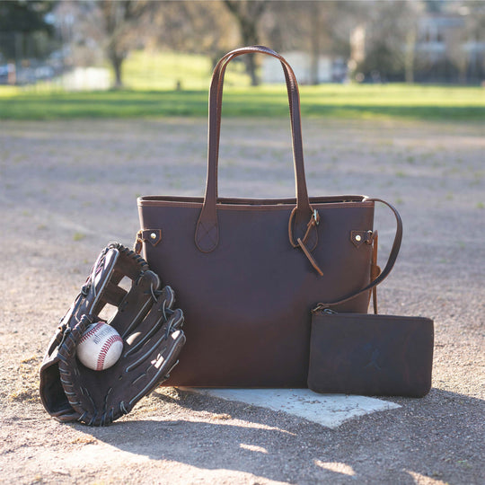 Baseballism Purse Satchel Tote Handbag Brown Tan Glove Leather Limited 2024 Edition